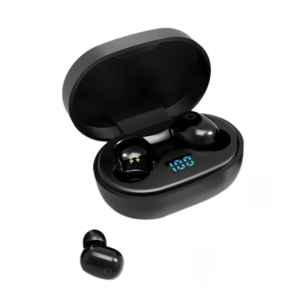 Obastyle TWS PRO Design Wireless Earphones V5.0 + EDR With Digital Display For Sports For Mobile Phone