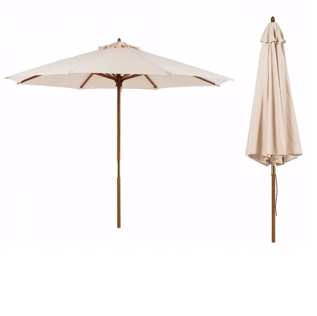 
BEST QUALITY VIETNAM WOODEN UMBRELLA -WITHOUT BASE -OUTDOOR GARDEN CHEAP PRICE FOR SALE 