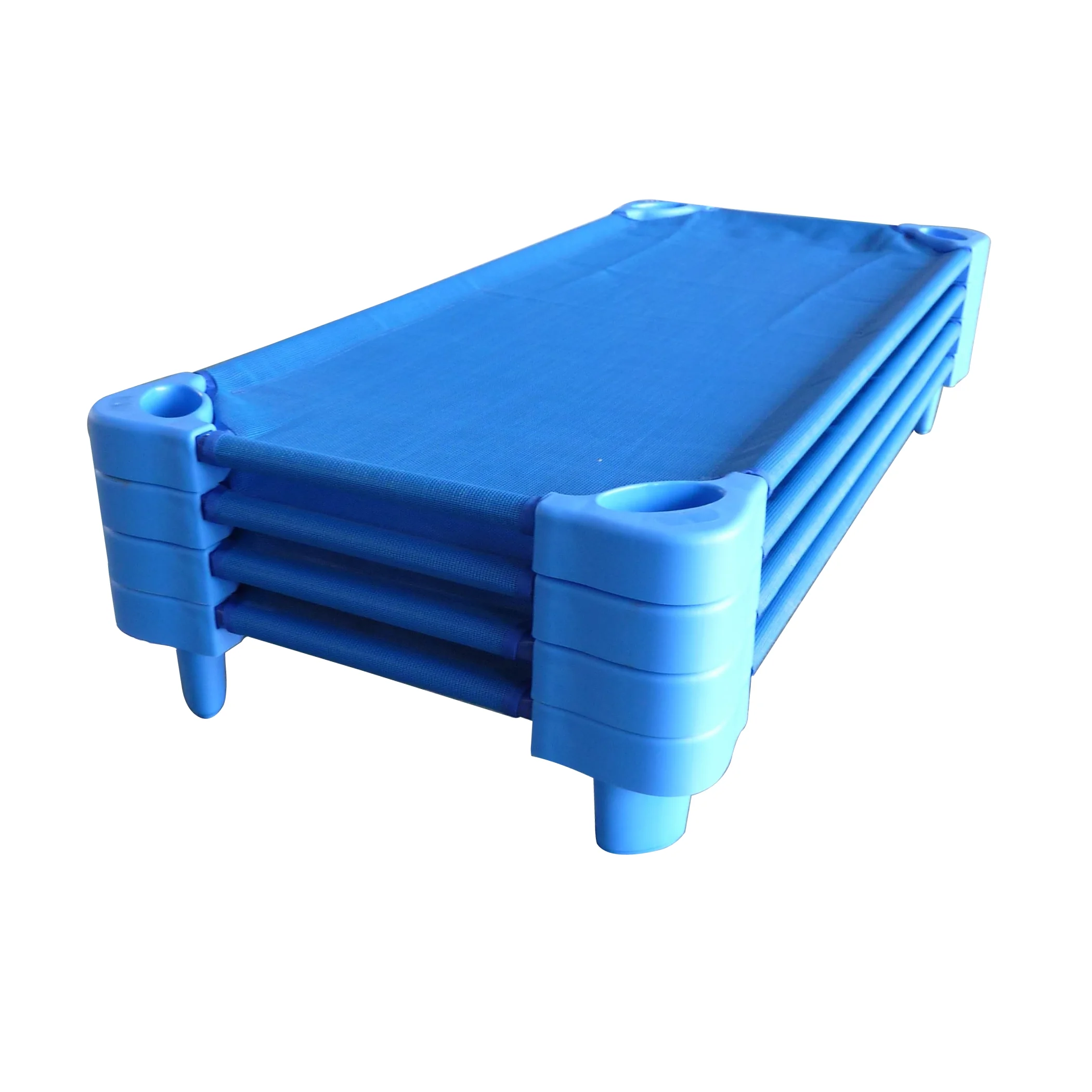 Stackable kindergarten sleeping bed removable kid camping cots
