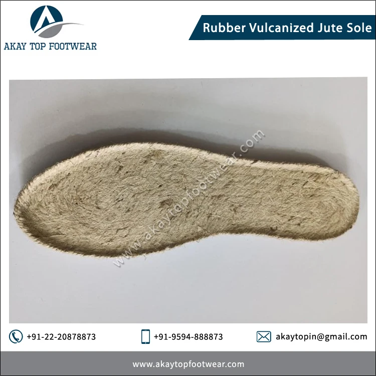 Низкая рыночная цена Лидер продаж резиновая Вулканизированная джутовая подошва индивидуального размера для изготовления прочных плоских эспадрильев
