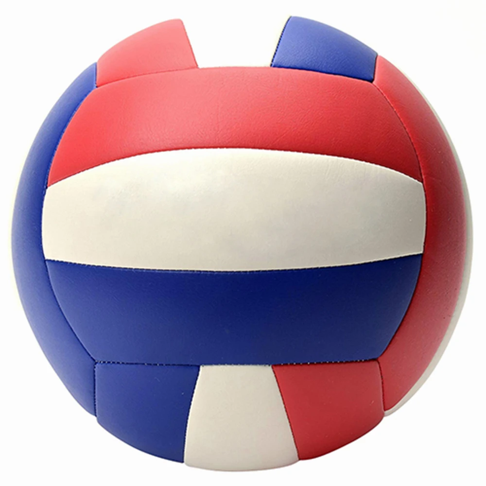 Custom Made Volleyballs Balls Yellow & Blue Color Padded Layered Balls With OEM Service
