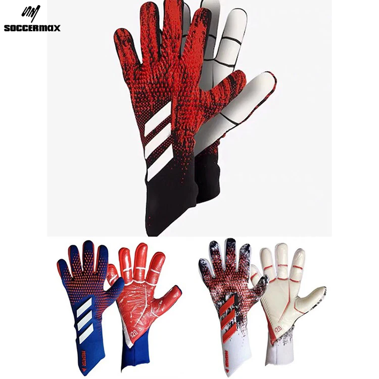 Wholesale Breathable Professional Football Gloves Training Football Best Goalkeeper Latex Gloves