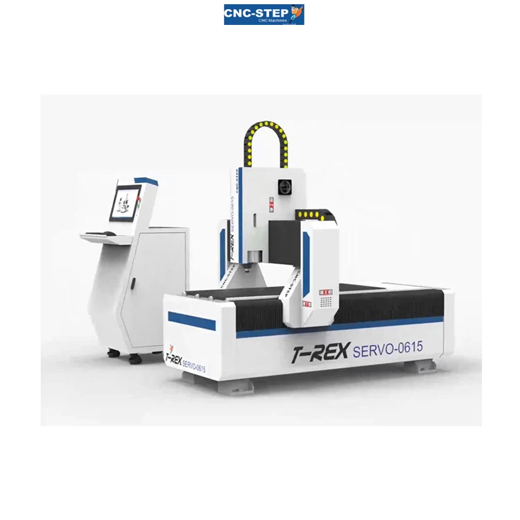 Highest Standard CNC Wood Router Machine T-Rex Servo-0615 with Servomotors Manufacturer