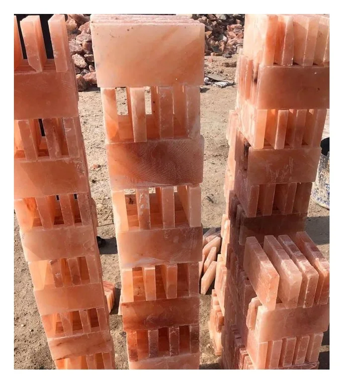 Cheap Price Best Quality Natural Pink Himalaya Salts Tiles Bricks Himalayan Pink Salts Tiles Bricks In Wholesale Price