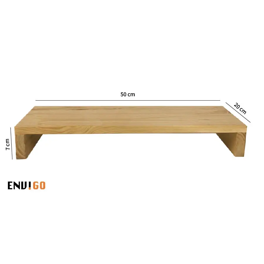 Best price high quality sturdy wooden Monitor , TV stand Detachable TV desk 1 Layer TV , monitor stand