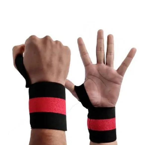 top selling Bodybuilding wrist wraps different strength Extra Heavy Duty Weightlifting Wrist Wraps