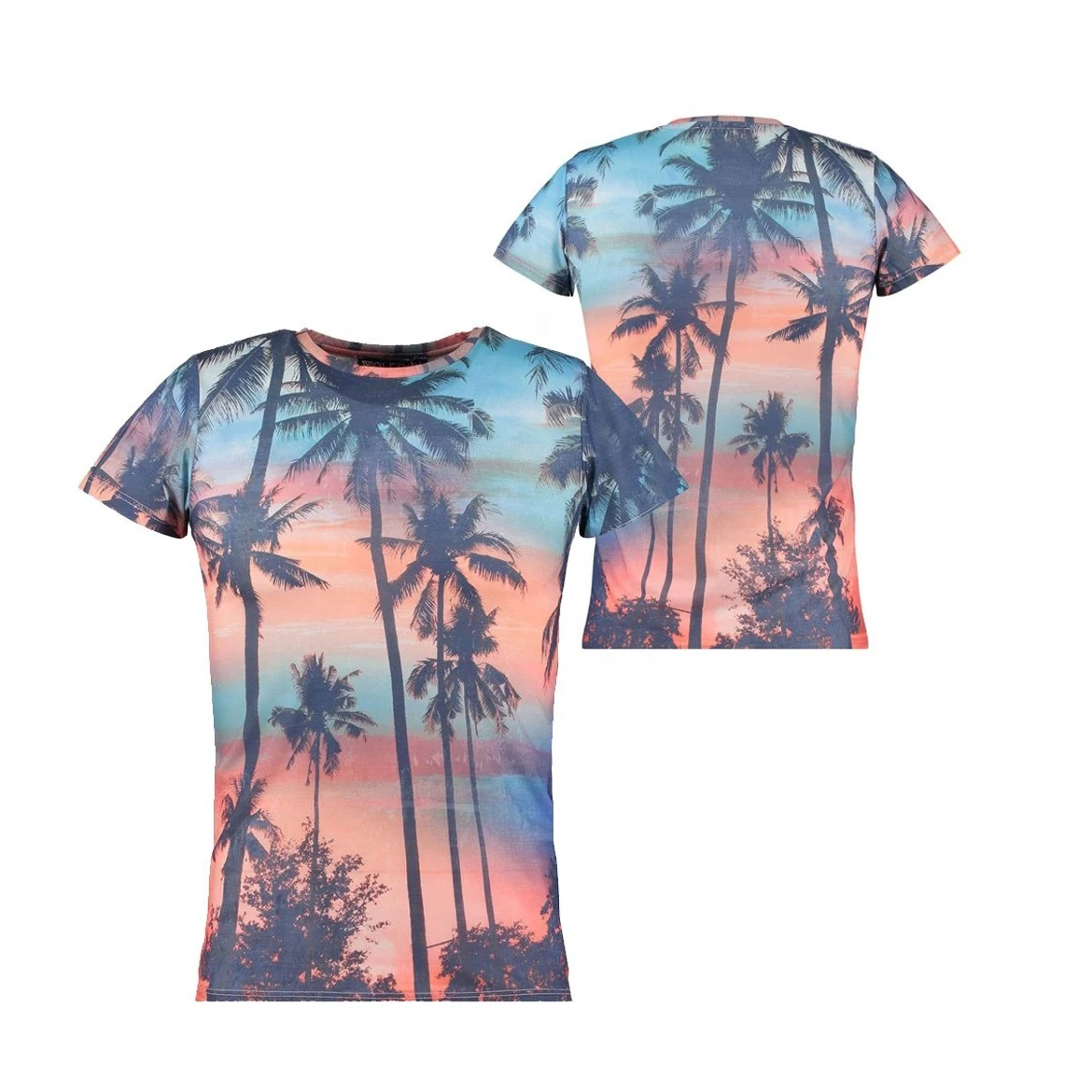 Wholesale OEM Custom 3d Sublimation Printing T Shirt Polyester 2XS-6XL American Style Shirts Polyester Oversized graphic tees