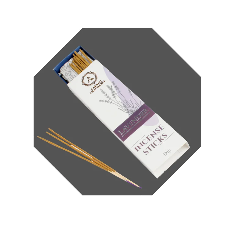 Hot Selling Lavender Incense Sticks for Worshiping Reiki Meditation and Healing from Indian Manufacturer