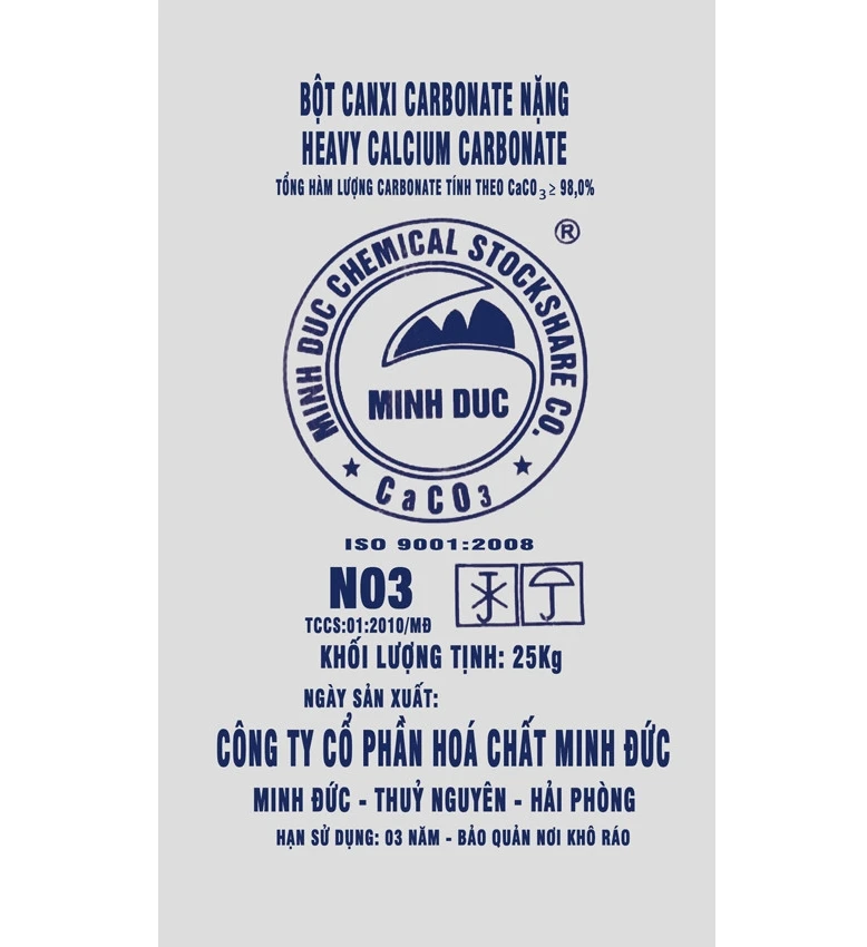 Высококачественный известняк 98% CACO3 порошок карбоната кальция