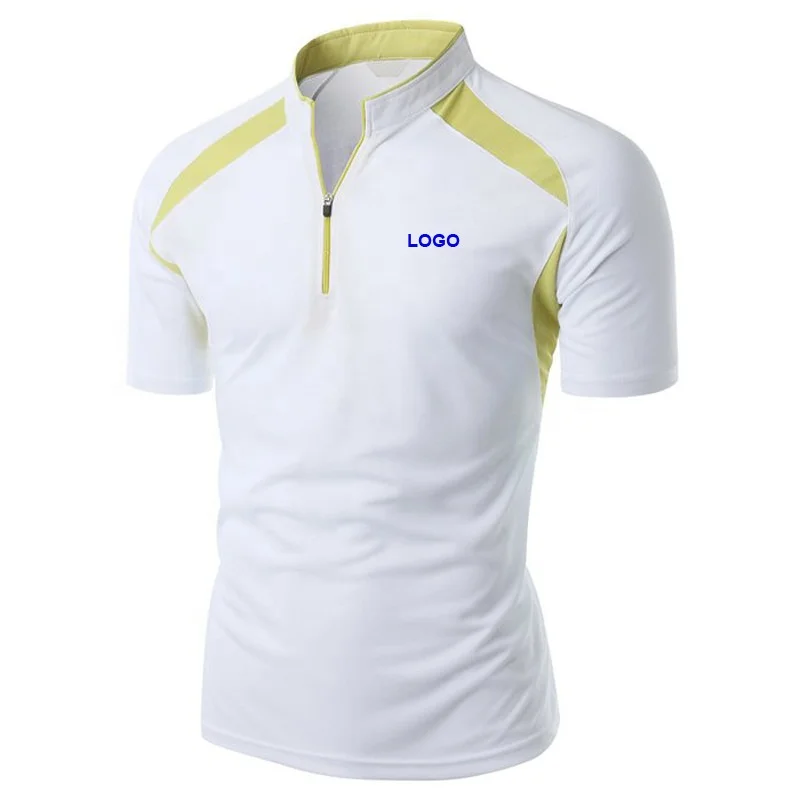 Latest Women golf clothes white navy red ladies sport t-shirts custom polo golf shirts