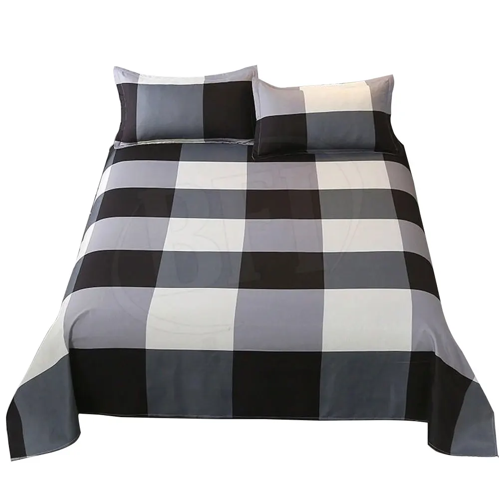 3 Piece Sale Bed Sheet Made In 100% Cotton Bed Sheet With Best Printing