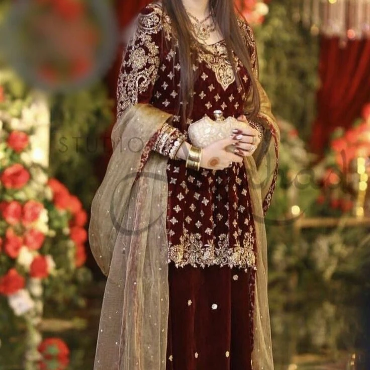 New designer festival wear satin silk shalwat suits velvet luxury collection Latest customize Indian Pakistani salwar suits
