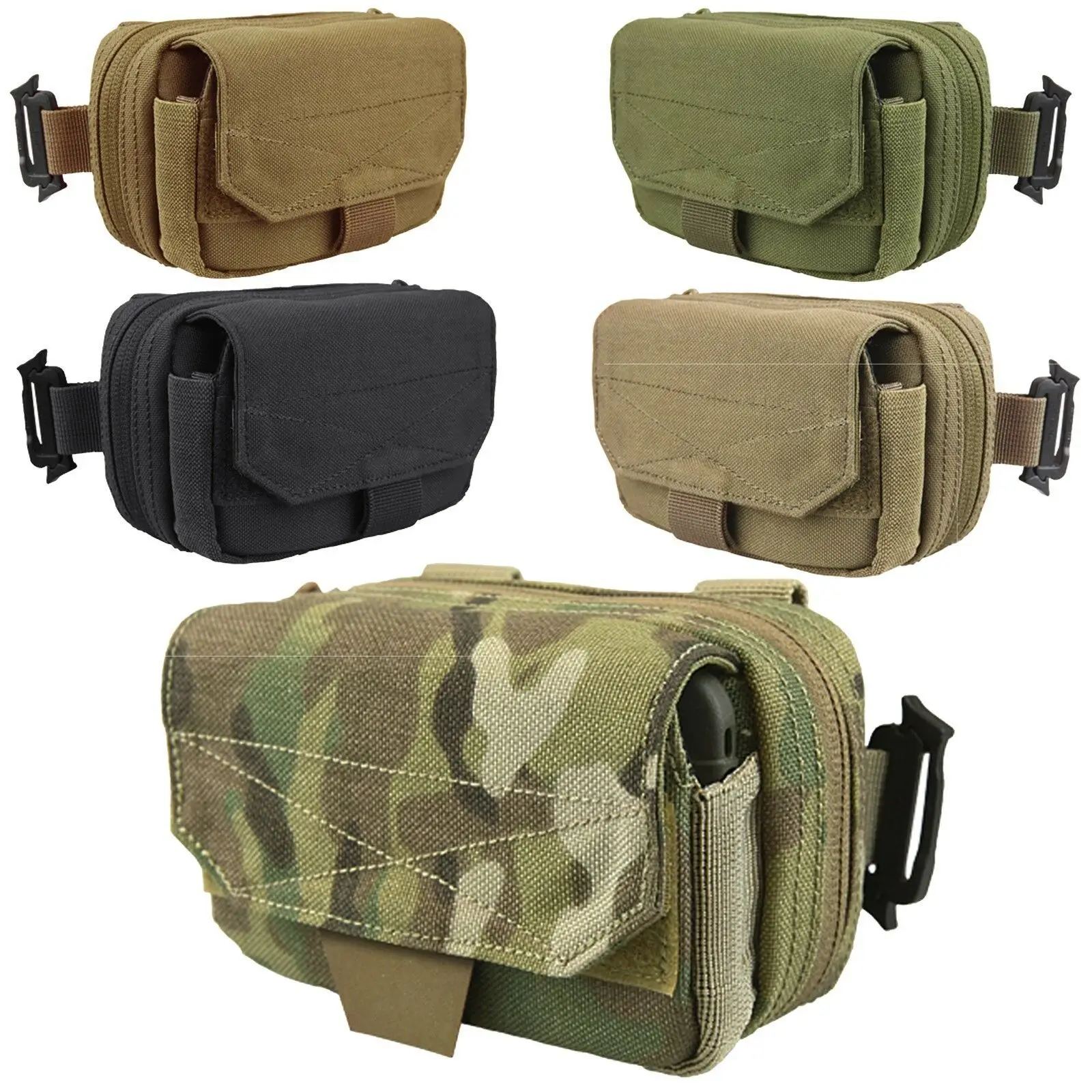 Condor MA66 MOLLE Accessory GPS Gadget Phone Case Tactical Utility Digi Pouch