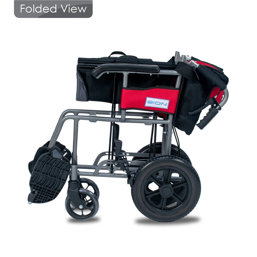 BION iLight Pushchair Singapore Brand Lightweight Compact Aluminium Folding Wheelchair for Elderly