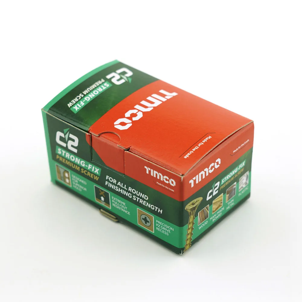 Customized Printing Fastener Clips Screws Nails Paper Boxes