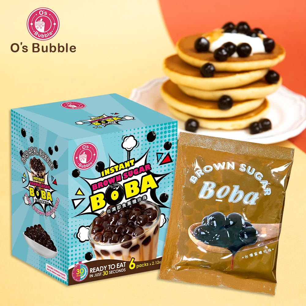 bulk wholesale taiwan instant tapioca pearls for bubble tea or toppings