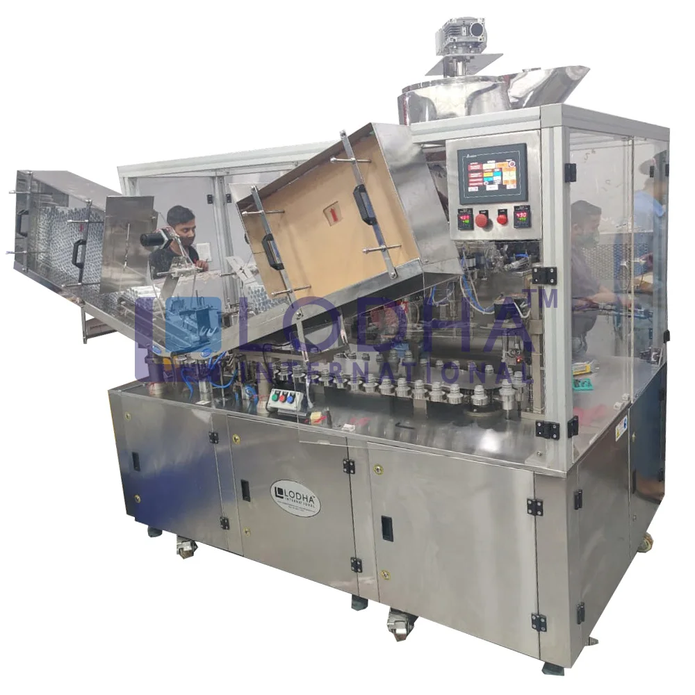 Automatic Linear Ointment Tube Filling Machine aloe Vera gel filling machine