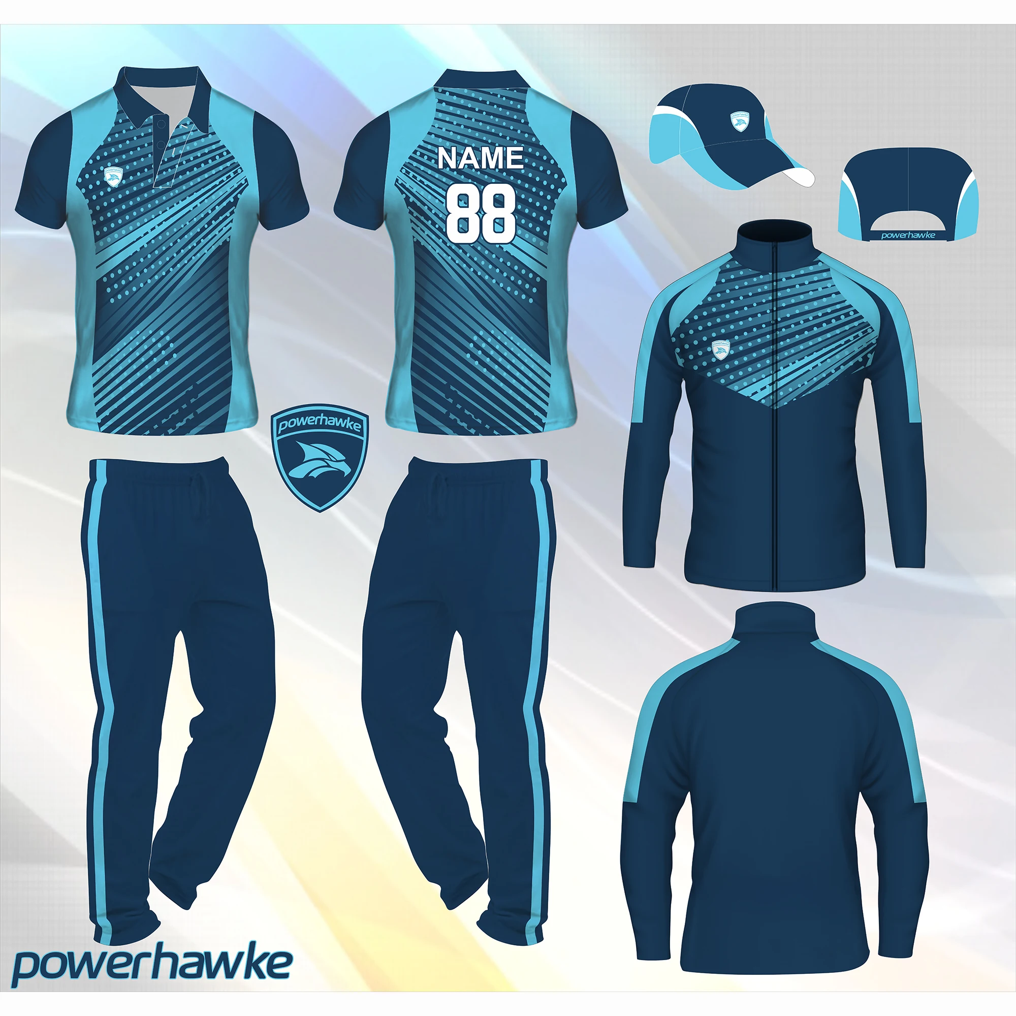 New Breathable Team Cricket Jersey Design Sport Jersey