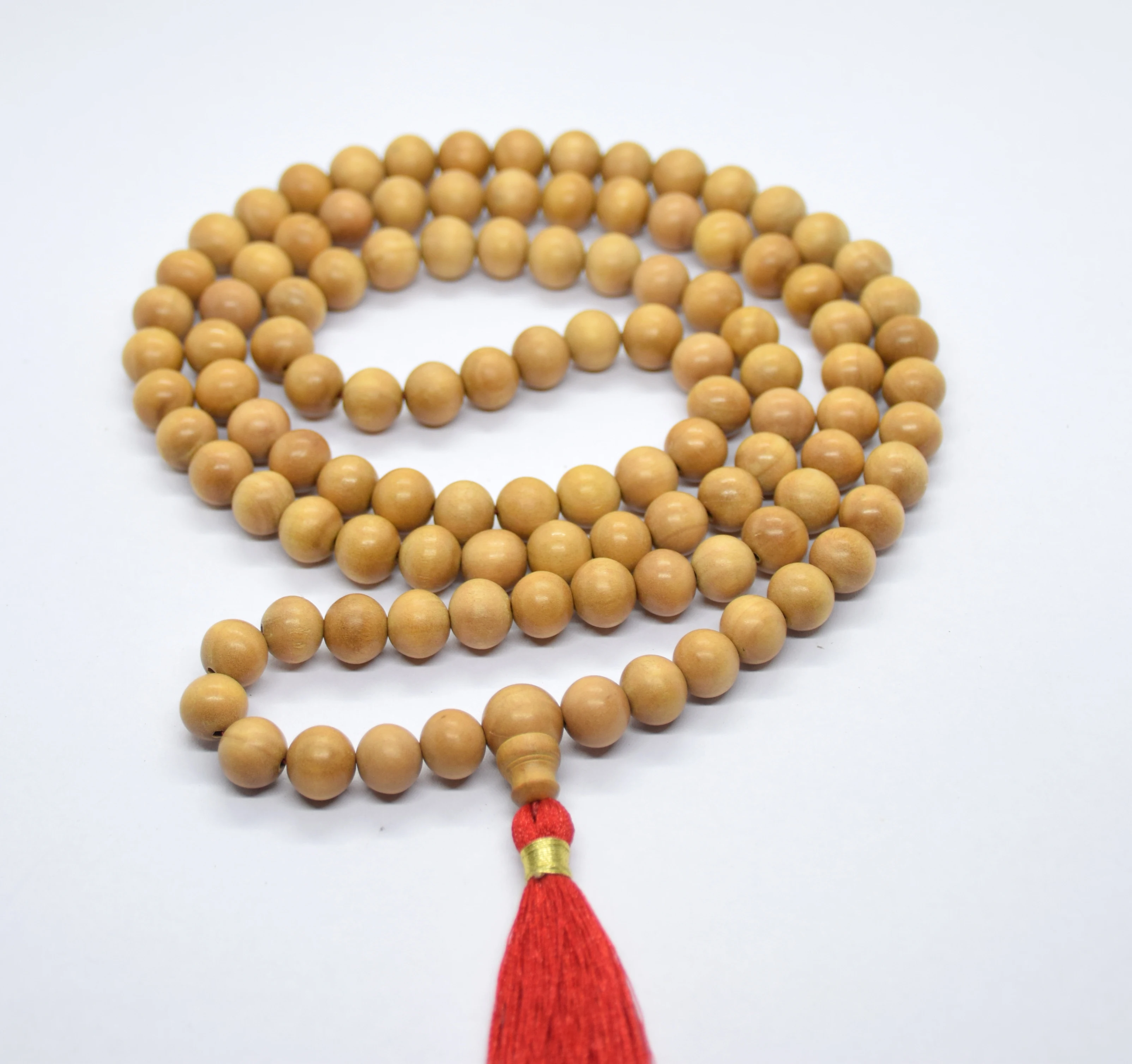 wrist mala sandalwood beads
