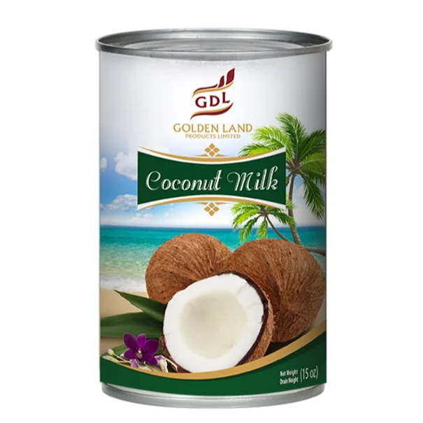 
Best Coconut Milk from Thailand Origin Canned Coconut milk for Cooking 400ml. 