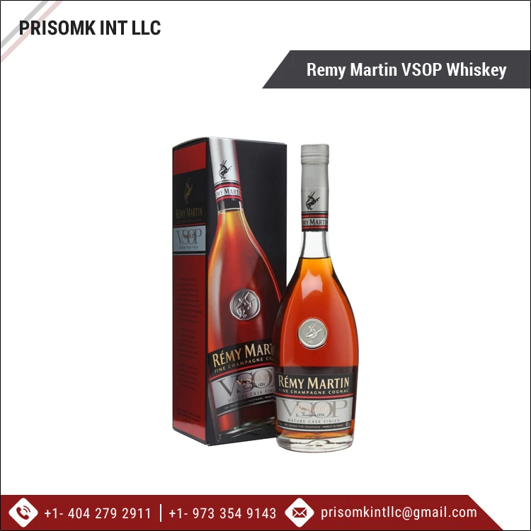 Manufacturer of Top Quality Best Alcoholic Beverage Remy Martin VSOP Single Malt Whisky at Bulk Price