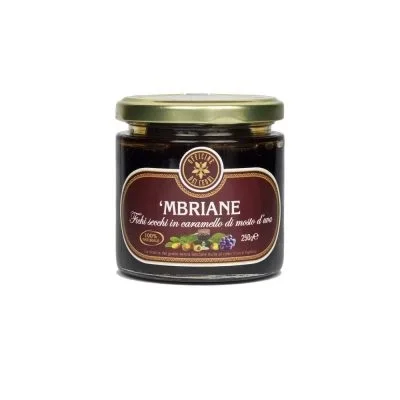 
Mbriane Baked Dried Figs Grapes Must Caramel 250g Fruit Jam 