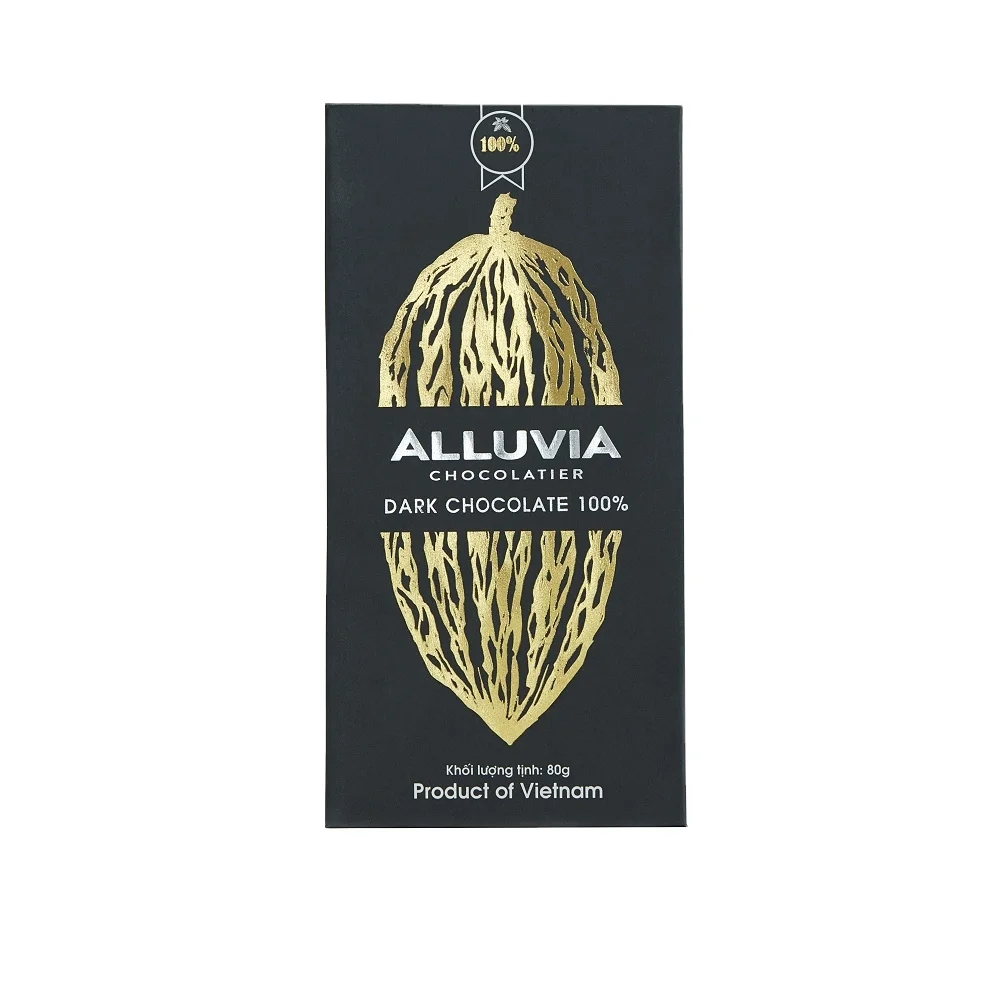 
 Высококачественные бобы ручной работы для приготовления 100% какао Экстра тёмный шоколад бар из Mekong Delta Vietnam  