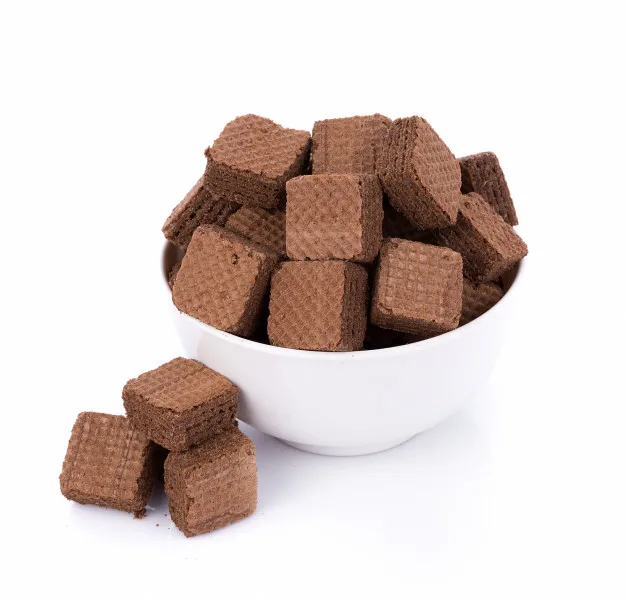 Вафли кубики 100g gofret кремово-кубики крем Заполненные куб gaufrettes