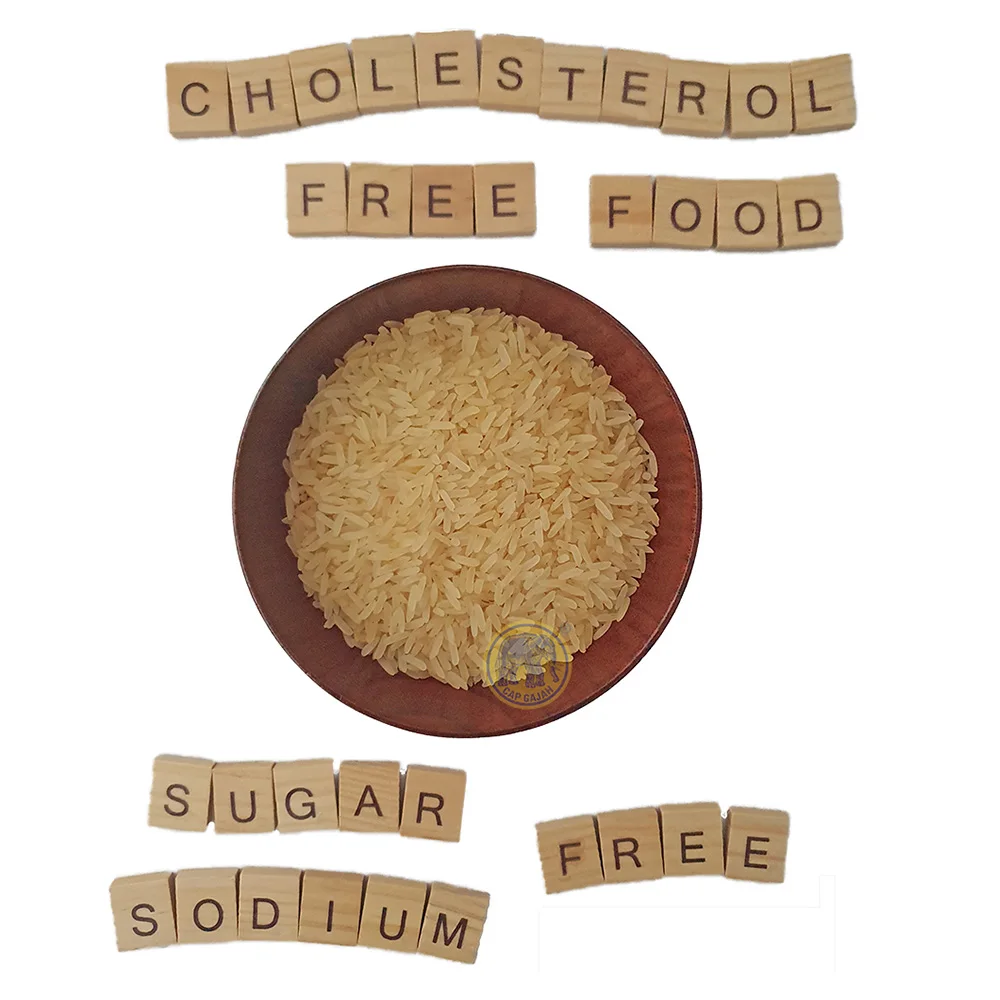 High Grade Cholesterol Free Parboiled Rice Low GI Soft Rice Most Suitable Teens Adults and Grandparents Rice Made In Malaysia