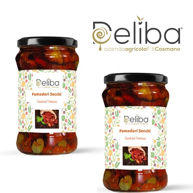  Best Premium Made in Italy Sundried Tomatoes Extra Virgin Olive Oil 212 ml for