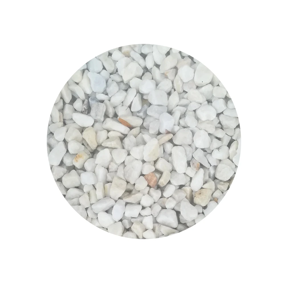 Decorative White Marble Stone Chips at