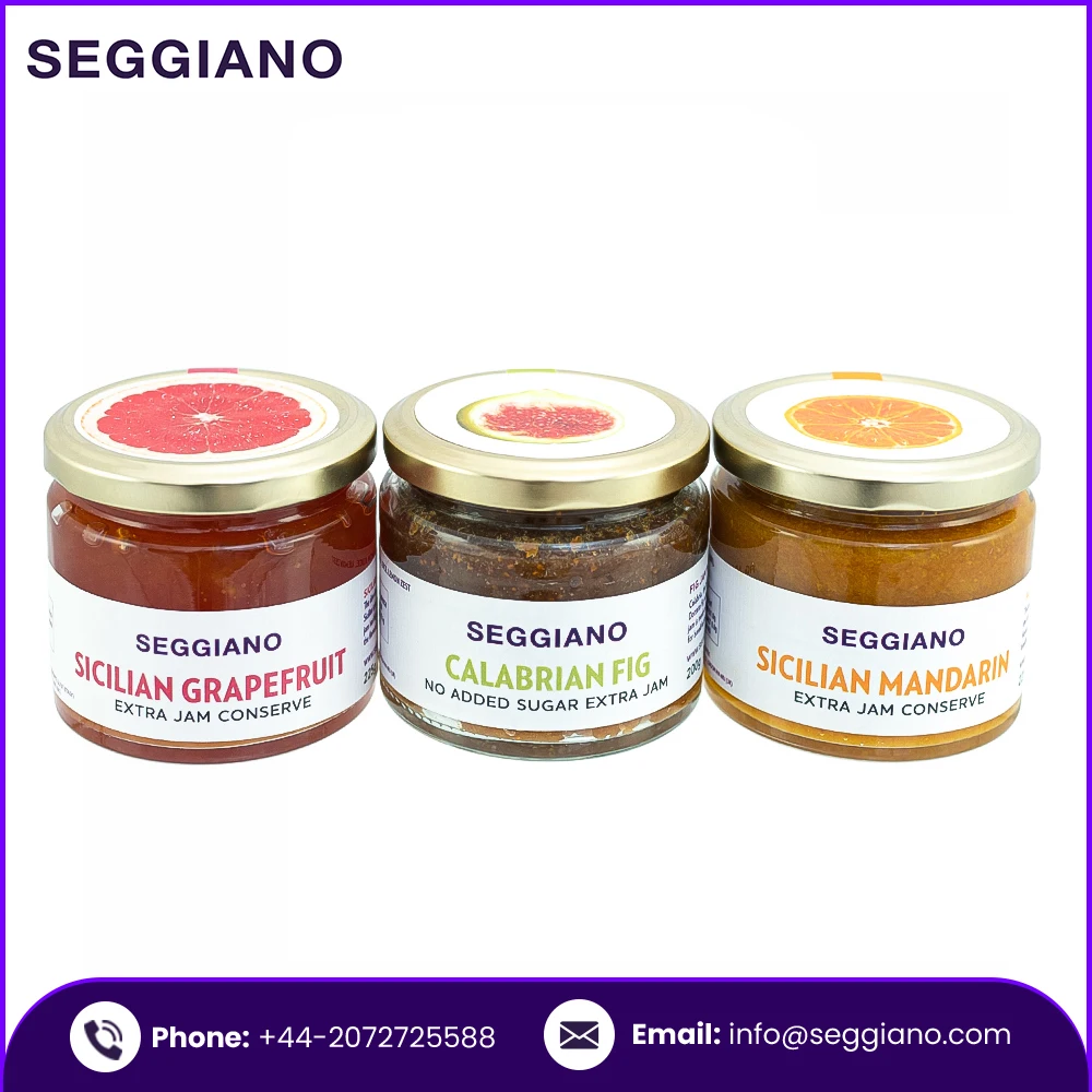 Extra Jam Wholesale Price Seggiano Grapefruit Conserve Sicilian Extra Jam 225g