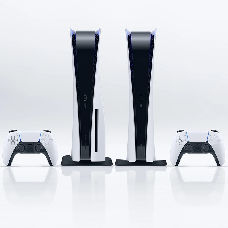 Совершенно новая версия дискового консоли PS5 купи 5 получи 3 бесплатно с 10 играми и 2 джойстиками наушниками