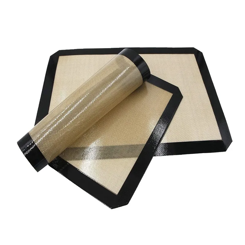 Top Sale Kitchen Reusable Custom Large Heatproof Square Oven Proof Non Stick Silicone Baking Mat