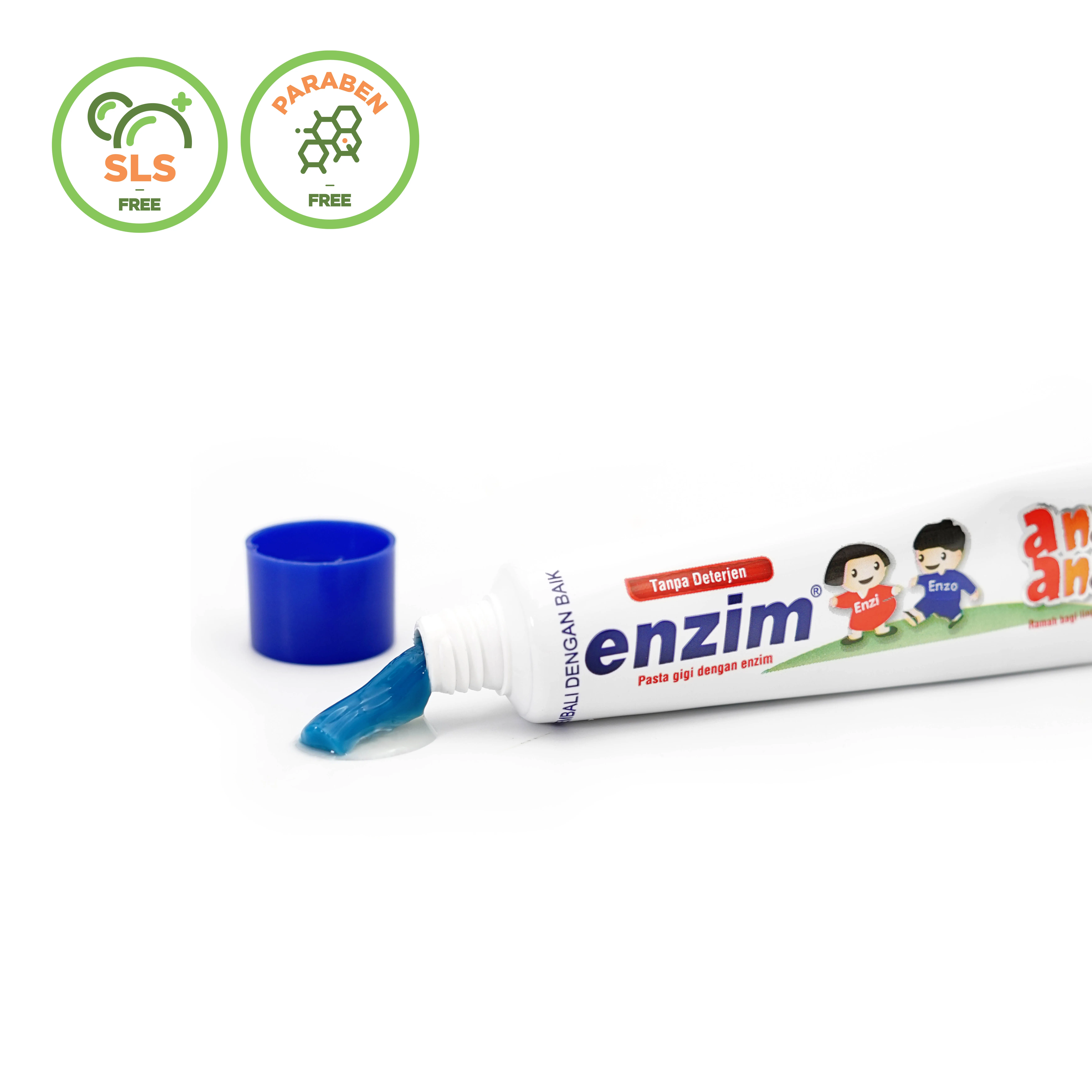  Лучшее качество высшего детская зубная паста с Enzym и xilytol для того чтобы защитить молочных зубов от кариеса OEM приемлемый