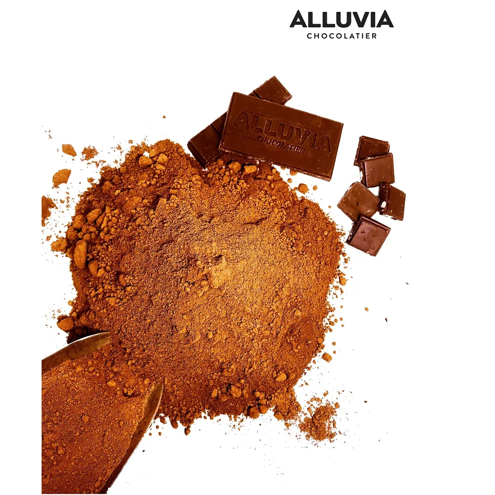 
 100% чистый какао-порошок ALLUVIA Trinitario, здоровый, веганский Као-порошок из Вьетнама, 500 г  
