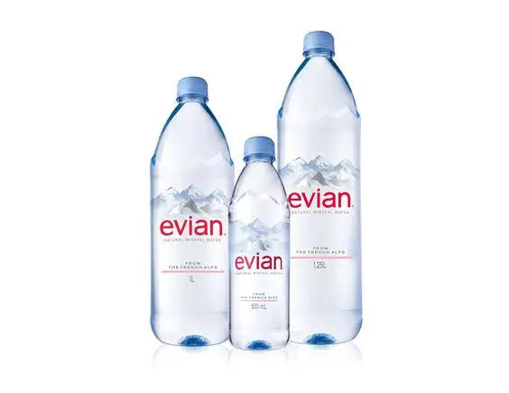 Натуральная минеральная вода Evian