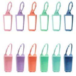 Silicone cartoon design hand 30ml 50ml sanitizer bottle holder