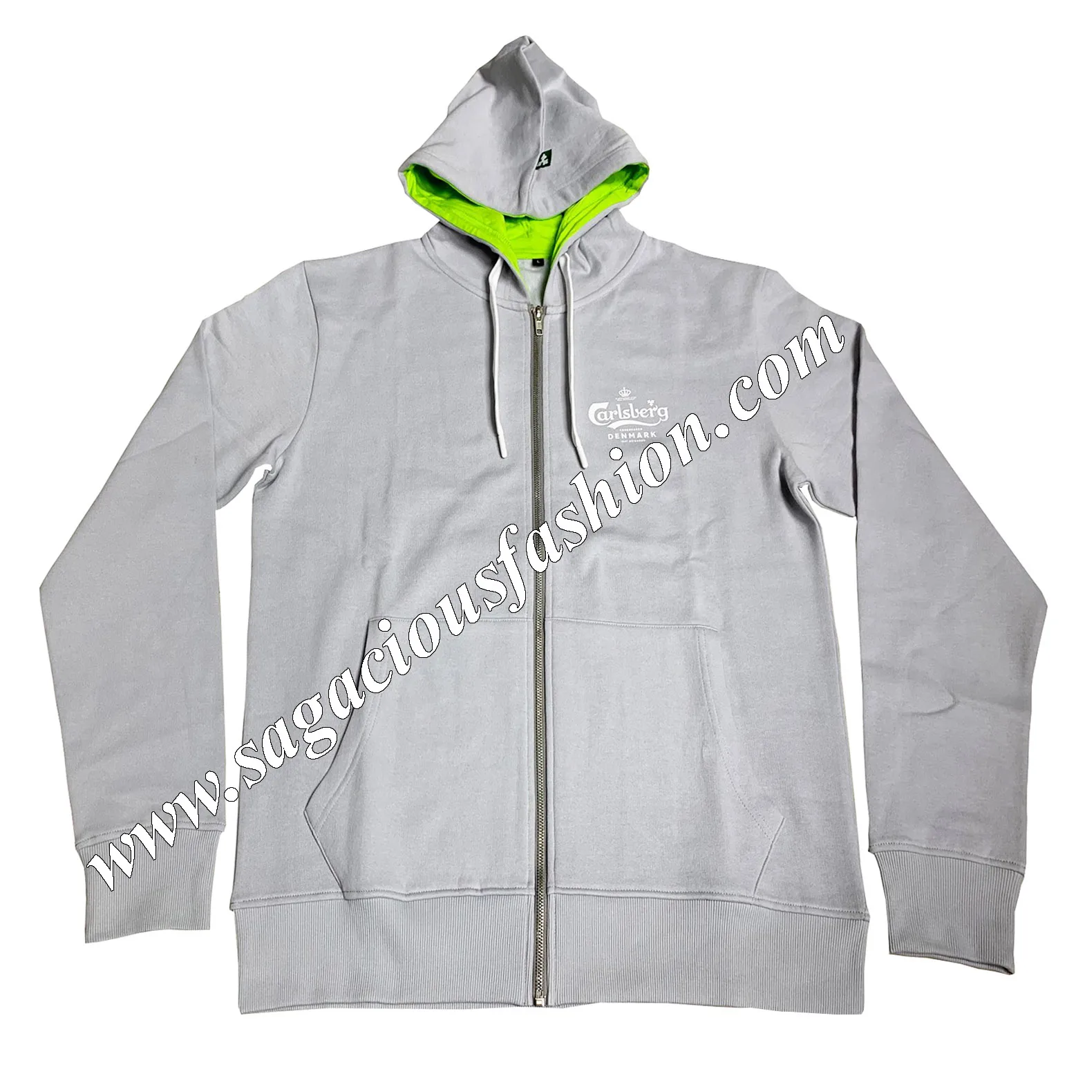 
80% Cotton 20% polyester 320 GSM Hoodie jacket for men 