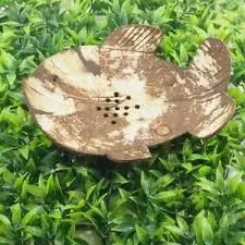 HANDMADE DESIGNED COCONUT SOAP DISHES TRAY HOLDER CHEAP COCONUT SHELL SOAP DISH/REUSABLE SOAP DISH FOR SALE COCONUT BOWL SET BOX