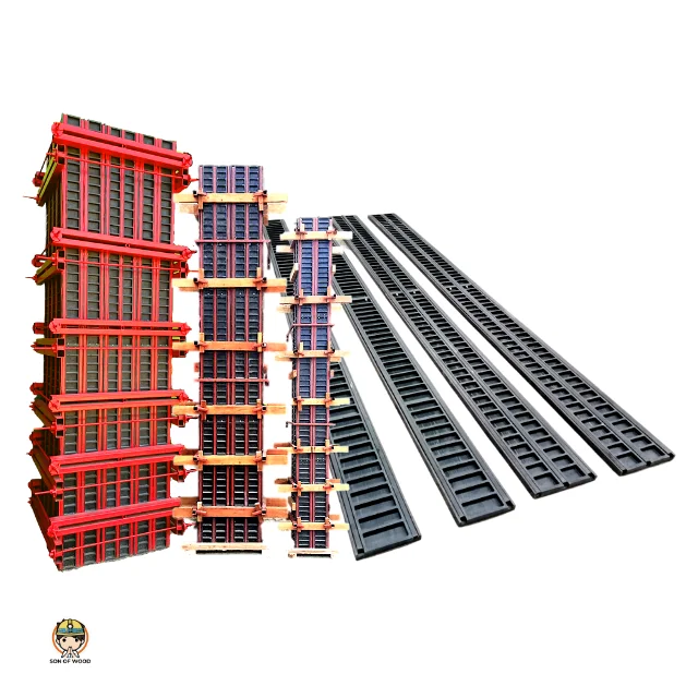 Пластиковая Опалубка с гладкой отделкой, 25x25x300 см, толщина 2,5 см, производитель из Таиланда