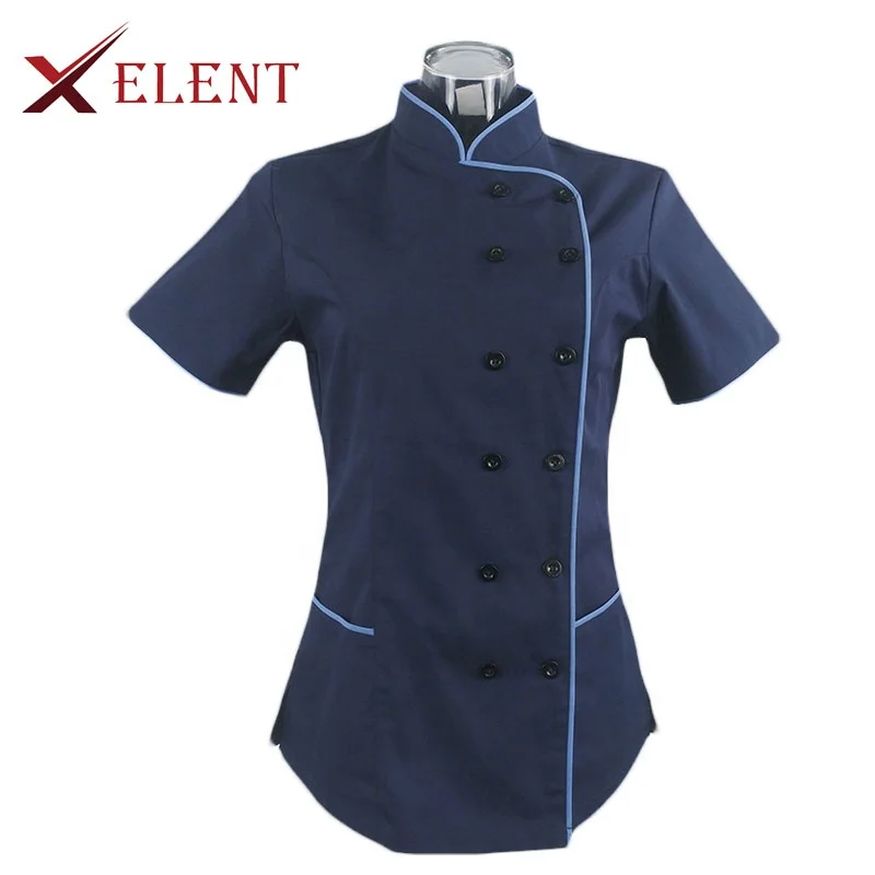 Женская косметологическая рабочая одежда, комплект униформы для салона красоты, Женская спа-форма для макияжа