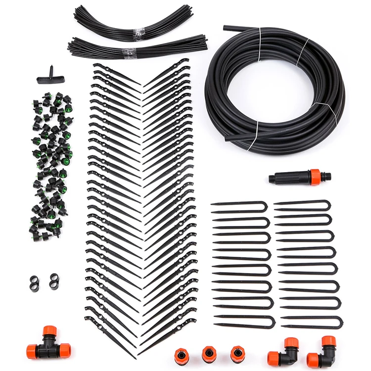 High quality drip irrigation kit for 30 or 60 plants with water supply connection, drip irrigation equipment