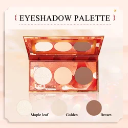 Meilamei factory wholesale 3 Colors Bronzer Powder Makeup Highlight Contour Matte Palette MLM8422