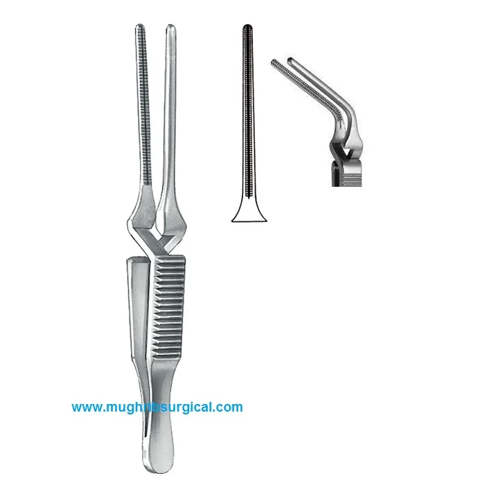 Debakey-Diethrich Mini Bulldog Atraumatic Clamp Straight jaw size 14mm Leanght 50mm pressure 180gr