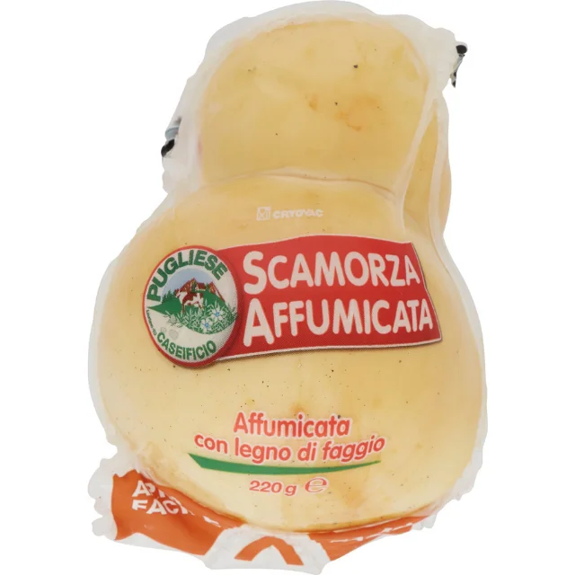 
Casa radicci high italian quality food chilled fresh smoked scamorza cheese 220 gr italian fresh smoked cheese 