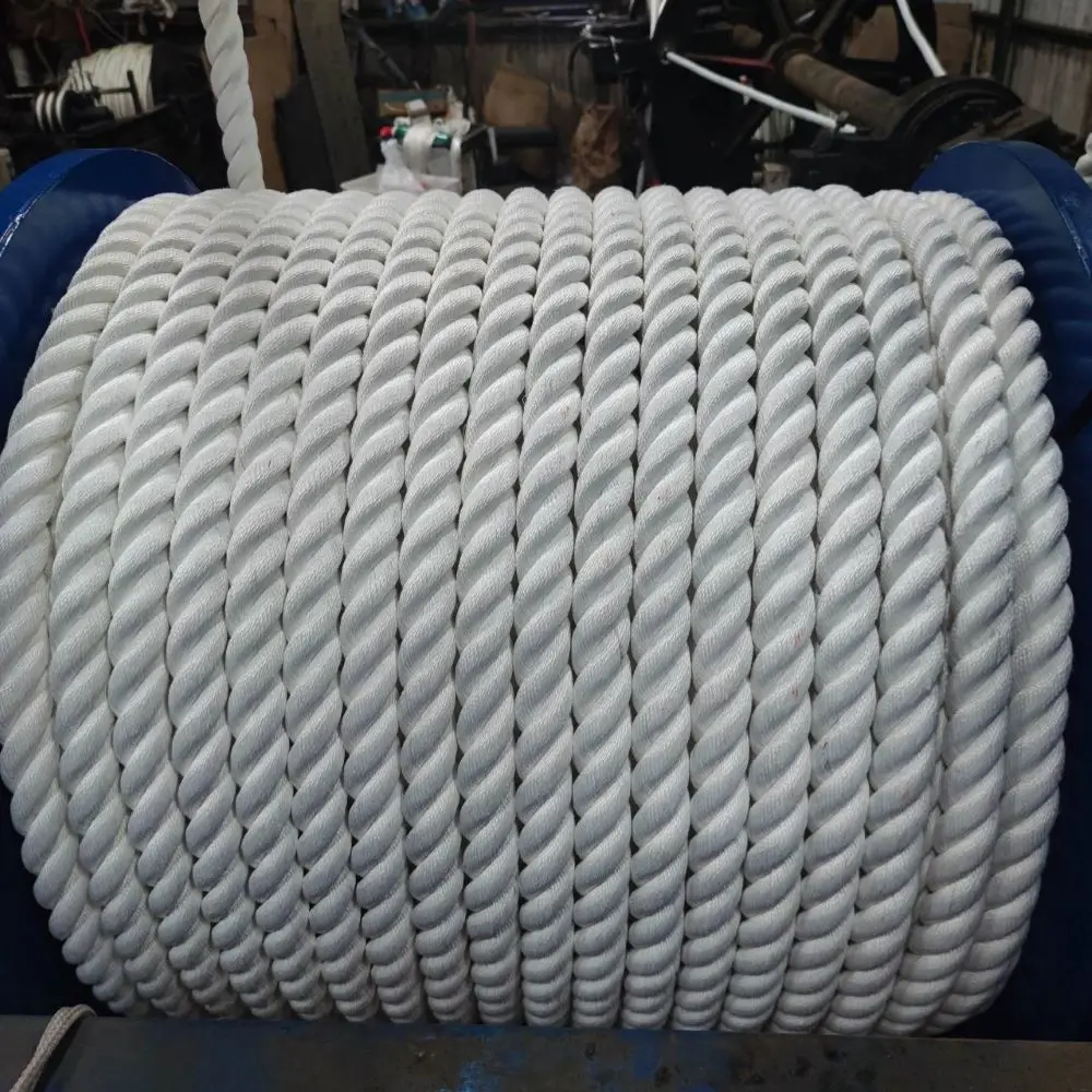 Custom size nylon 8-strand braided rope mooring ropes