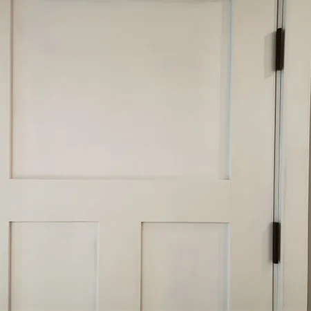 
modern plain white interior bedroom flat wood panel doors solid core wood office door waterproof toilet door 