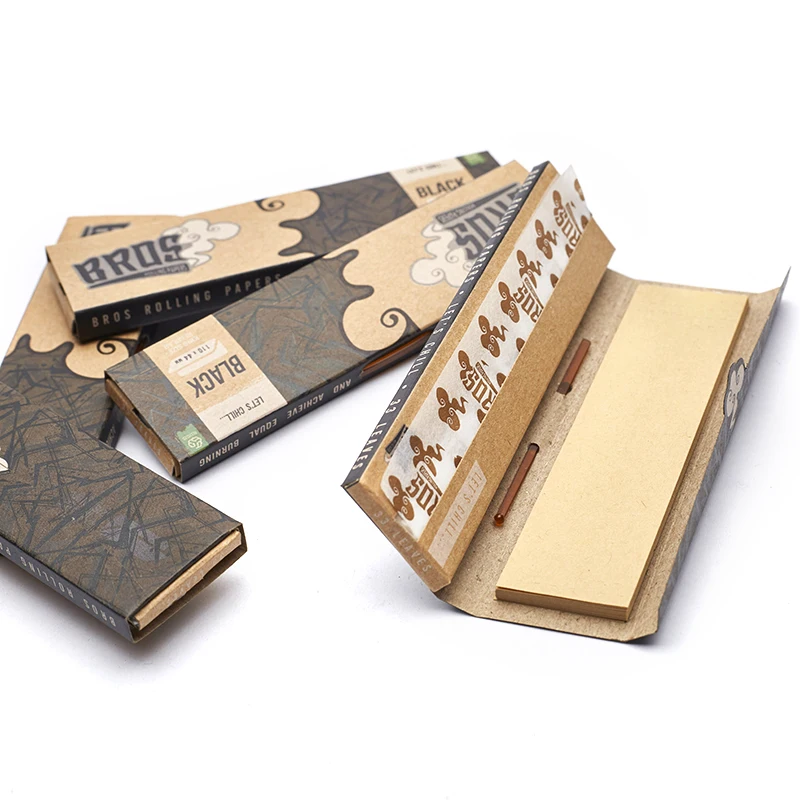
Natural Flavored Rolling Papers Smoking Custom 78mm 110mm Fruit Chocolate Mint Flavors 