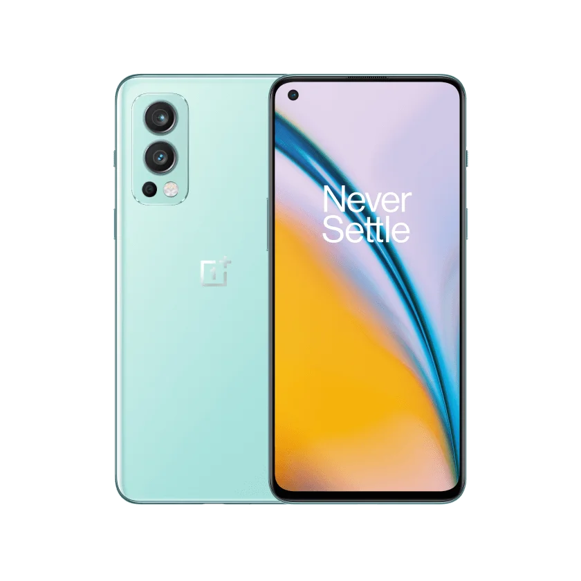 Чехол из ПВХ для OnePlus Nord 2 5G DN2103 TM-UK 256 ГБ 12 Гб голубая дымка